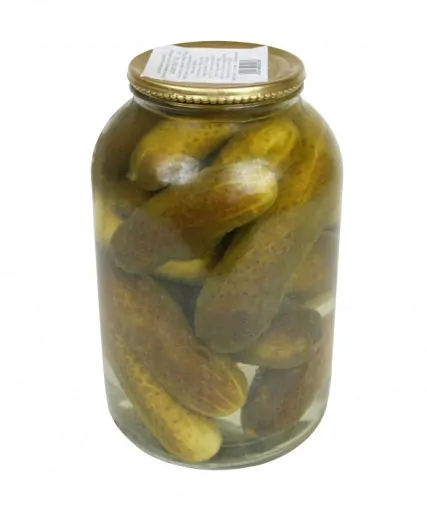 Okurky sklo 9-12 cm 4L